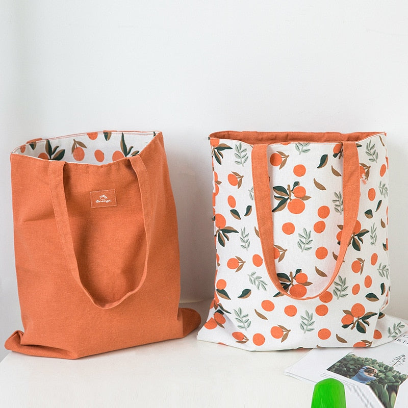 Cotton Multi-Use Handbag