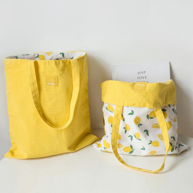 Cotton Multi-Use Handbag