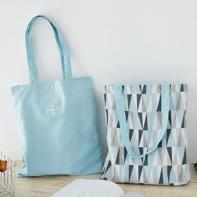 Cotton Multi-Use Handbag